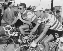 Anquetil e Gaul protagonisti internazionali del ciclismo professionistico anni 50 e 60